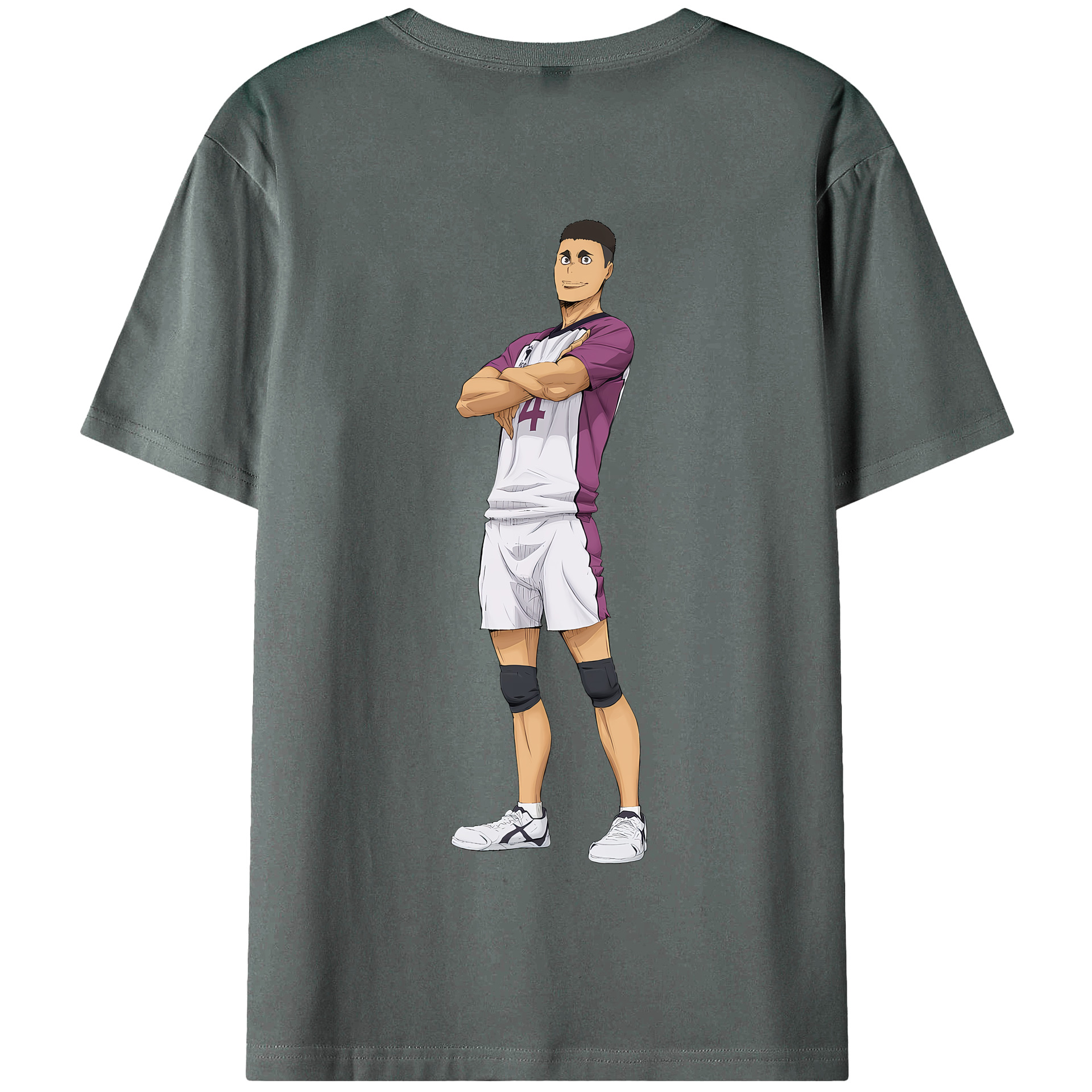 （画像用） ハイキュー!! Haikyu!! 綿100％半袖Tシャツ（背面プリント）